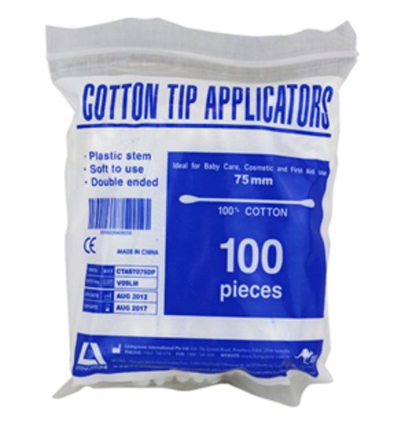 Cotton Tips - 100 pack