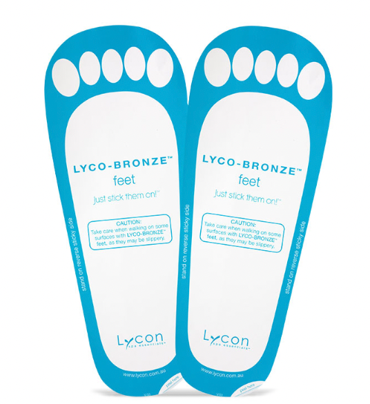 Lyco-Bronze Sticky Feet 50 pairs
