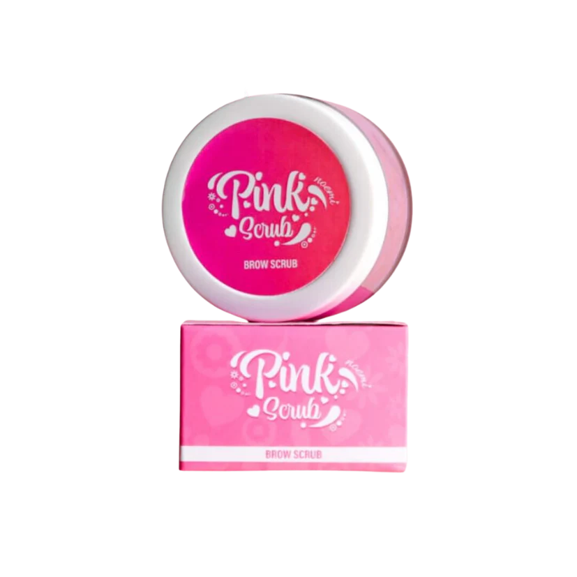 Pink Brow Scrub