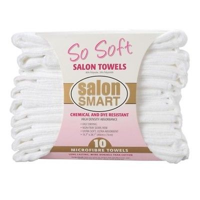 So Soft Microfibre Salon Towels 10 Pack