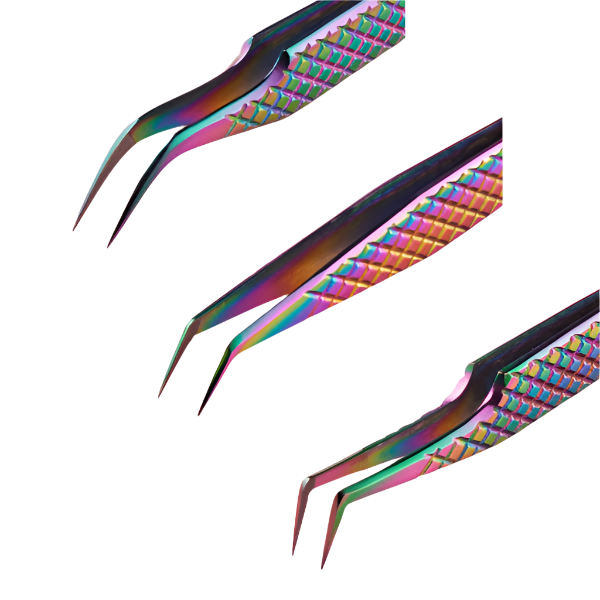 Volume Tweezer Set of Three | Luxury Tweezer Collection
