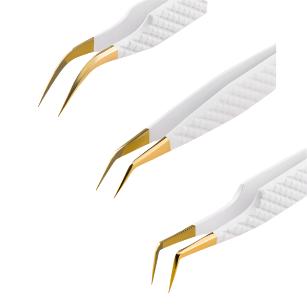 Volume Tweezer Set of Three | Luxury Tweezer Collection