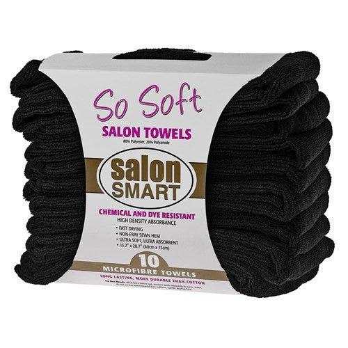 So Soft Microfibre Salon Towels 10 Pack