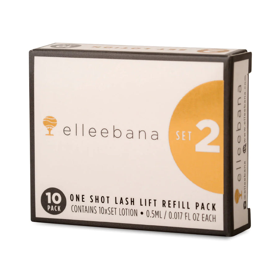 Elleebana One Shot Lash Lift Refill Pack - Set 2 (10 pack)