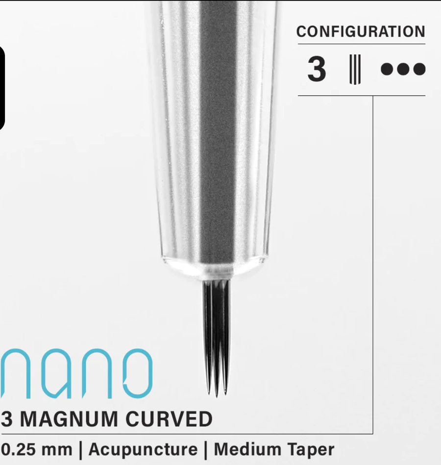 Vertix Nano 3 Magnum Curved 0.25mm (20 Pack) N1