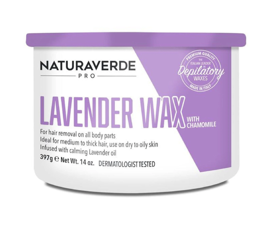 NaturaverdePro Lavender Strip Wax Can