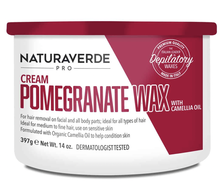 NaturaverdePro Cream Pomegranate Strip Wax