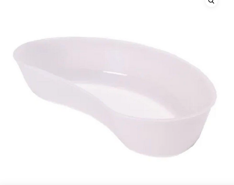 Kidney Dish Clear Disposable 22.5cm