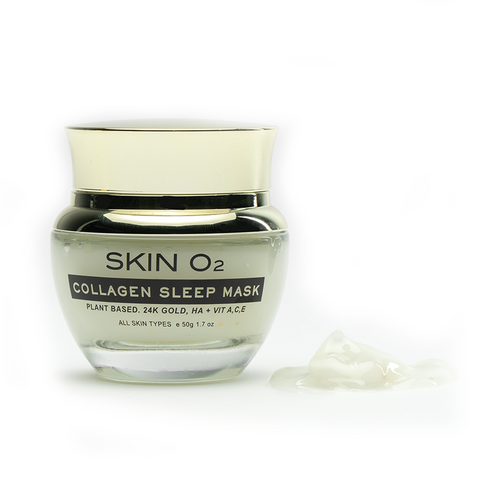 Sleep Mask 24K Gold Collagen & Hyaluronic