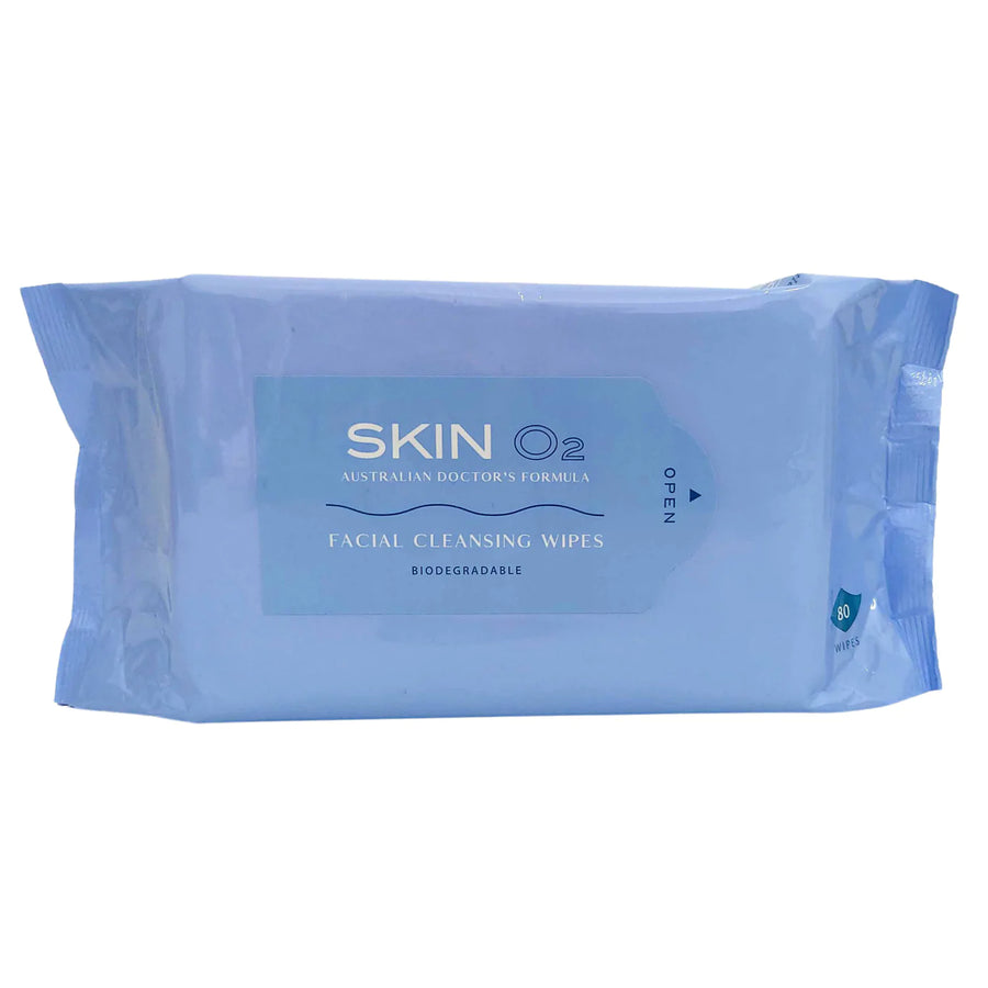 SkinO2 Facial Cleansing Wipes