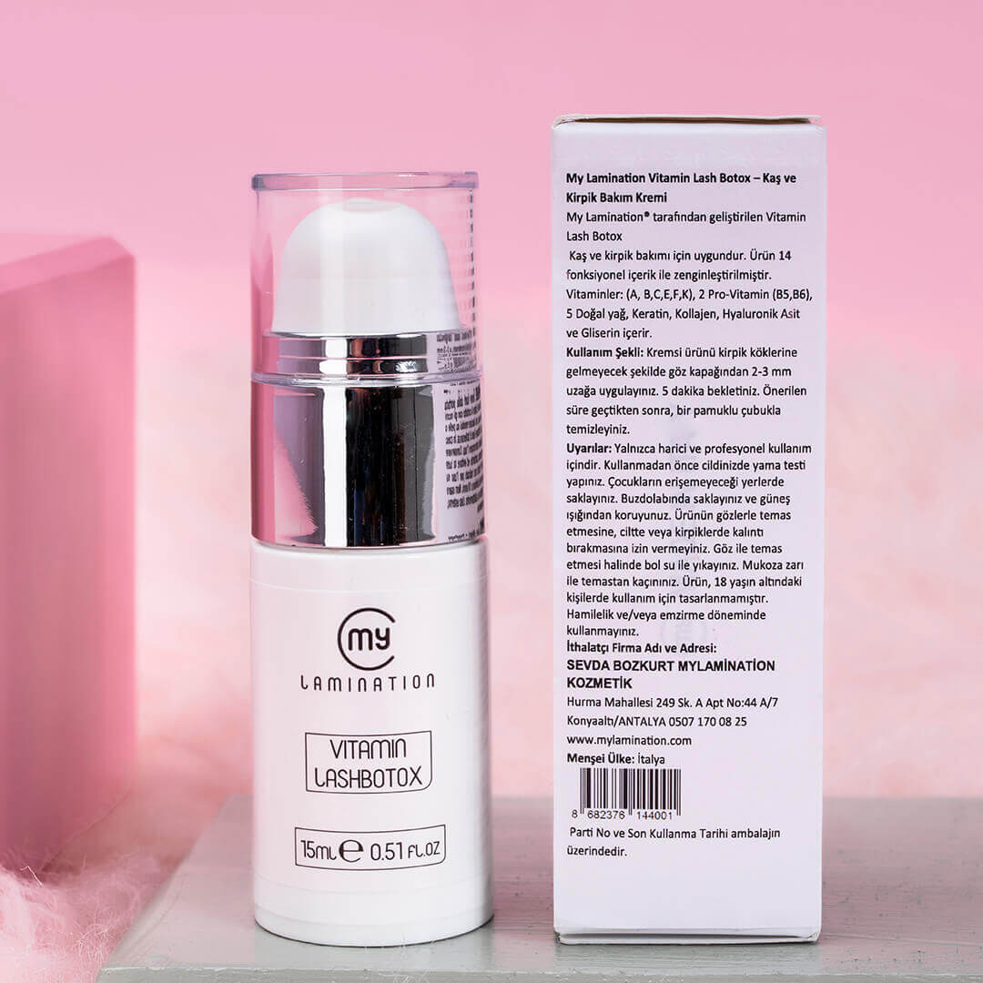 My Lamination Vitamin Lash Botox. Eyelash & Eyebrow Lamination Full Cl